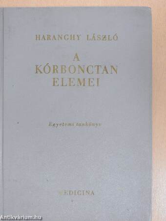 A kórbonctan elemei III. (töredék)