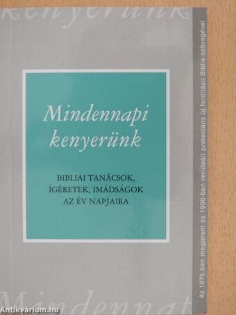 Mindennapi kenyerünk