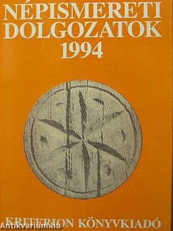 Népismereti dolgozatok 1994