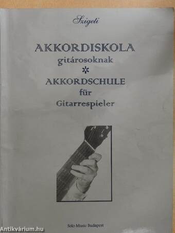 Akkordiskola gitárosoknak