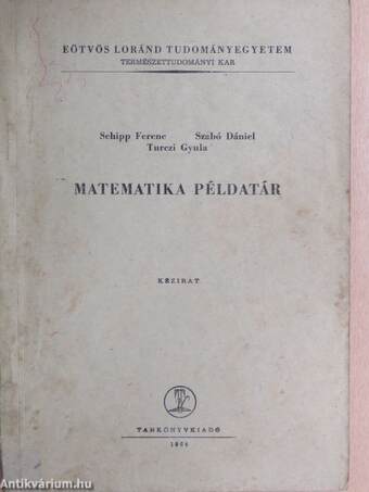 Matematika példatár