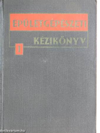 Épületgépészeti kézikönyv I. (töredék)