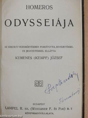 Homeros Odysseiája