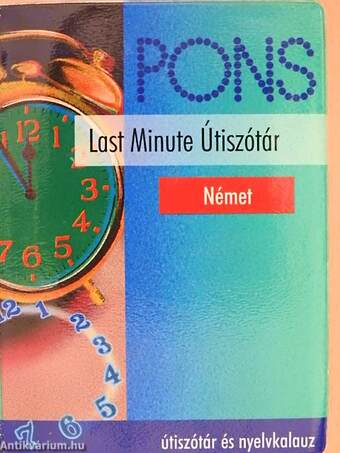 Pons Last Minute Útiszótár - Német
