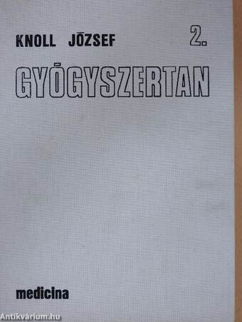 Gyógyszertan 2. (töredék)