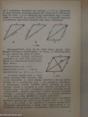 Geometriai feladatok megoldása a komplex számsíkon