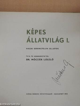 Képes állatvilág I.