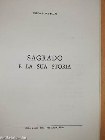 Sagrado e la sua storia