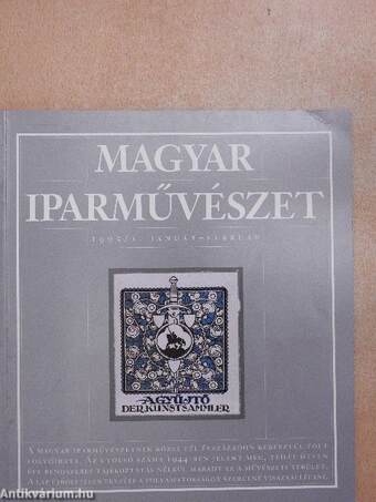 Magyar Iparművészet 1995/1.