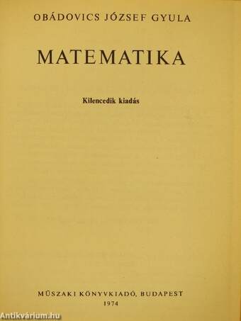 Matematika