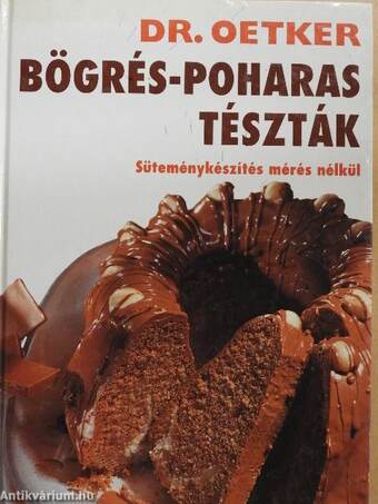 Bögrés-poharas tészták