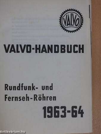 Valvo-Handbuch 1963-1964.