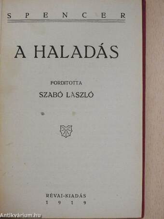 A haladás