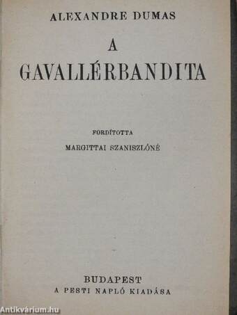 A gavallérbandita