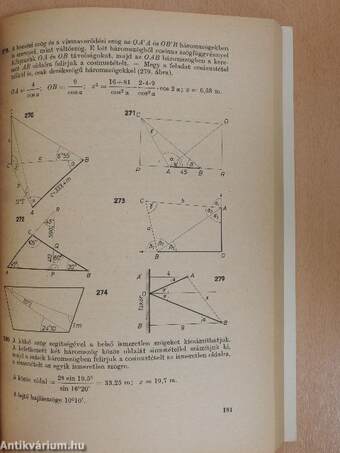 Geometriai feladatok gyűjteménye I-II.