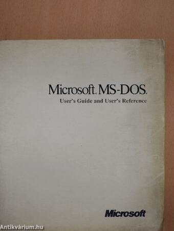 Microsoft MS-DOS - Version 3.3