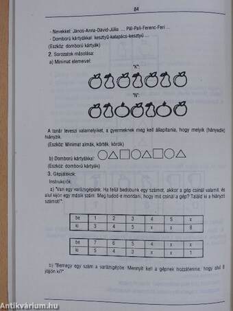 A matematika előkészítése vak gyermekeknek