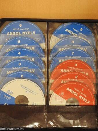 Taxus Learning - Angol nyelv - 12 CD-vel