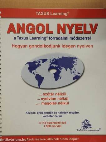 Taxus Learning - Angol nyelv - 12 CD-vel