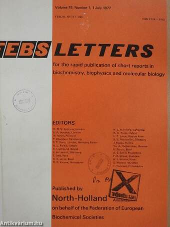 Febs Letters Volume 79, Number 1-2./Volume 80, Number 1-2./Master Index Volumes 71-80.