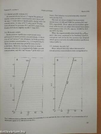 Febs Letters Volume 87, Number 1-2./Volume 88, Number 1-2.