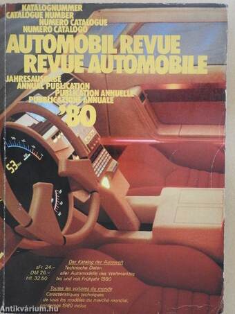 Automobil Revue/Revue Automobile 1980