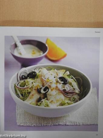 Friss saláták és finom öntetek