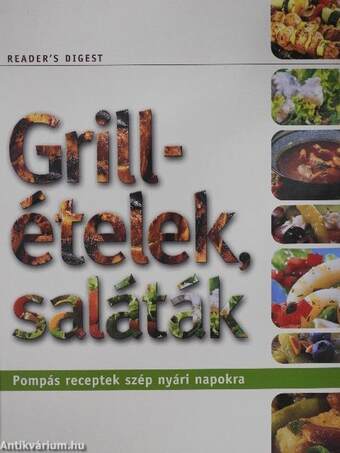 Grillételek, saláták