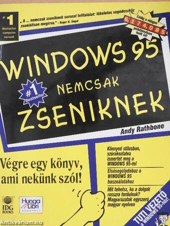 Windows 95 nemcsak zseniknek