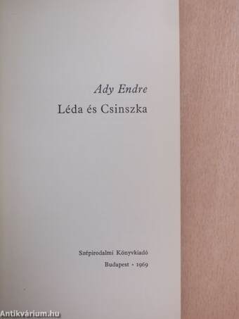 Léda és Csinszka