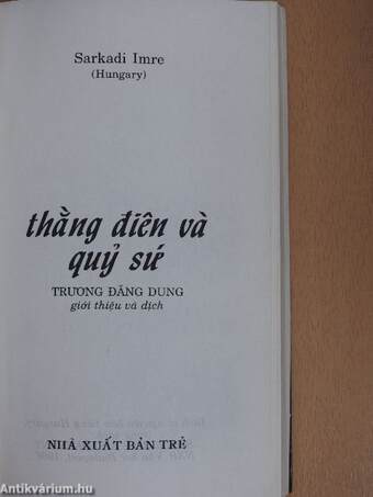 Tháng dien vá Quy sú'