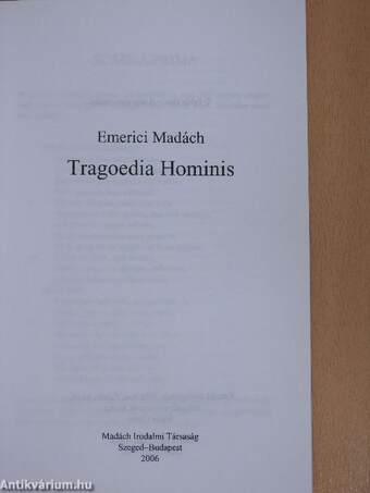 Tragoedia Hominis