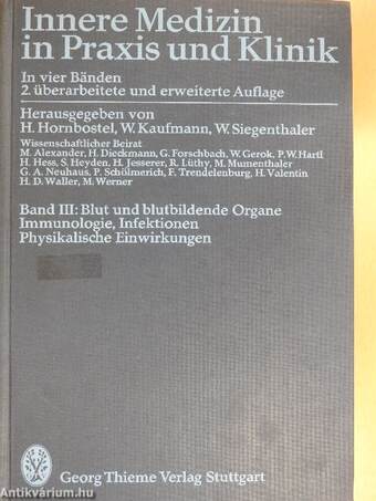 Innere Medizin in Praxis und Klinik III.