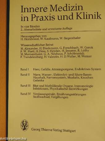 Innere Medizin in Praxis und Klinik III.