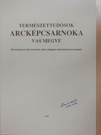 Természettudósok arcképcsarnoka (aláírt példány)