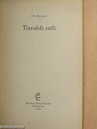 Tizenkét szék