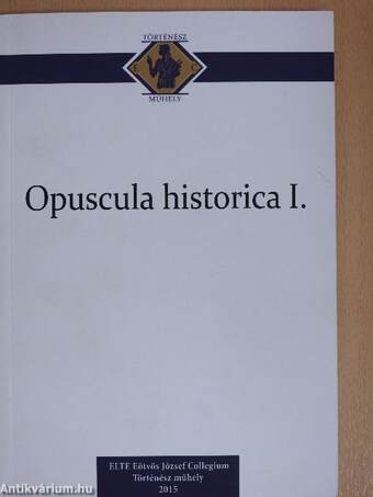 Opuscula historica I.