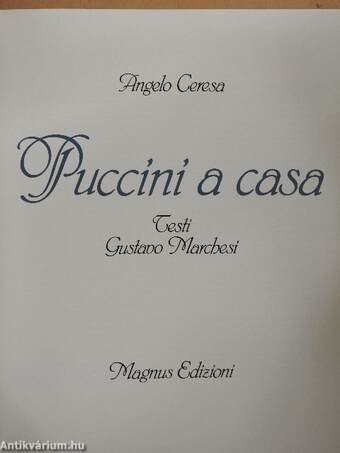 Puccini a casa