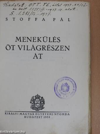 Menekülés öt világrészen át