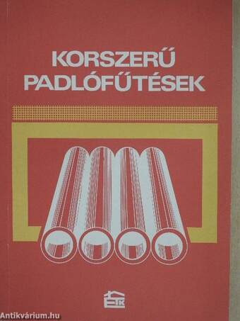 Korszerű padlófűtések