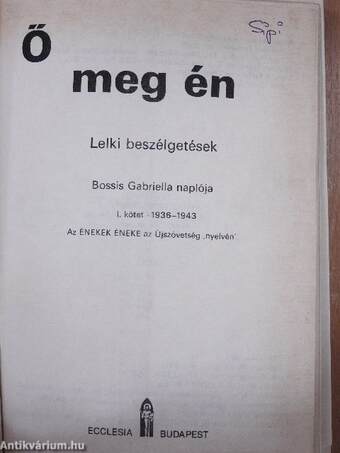 Ő meg én I. (töredék)