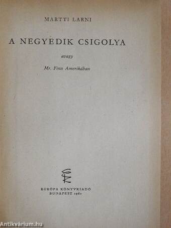 A negyedik csigolya