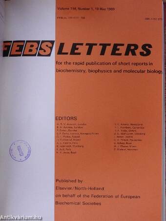 Febs Letters Volume 113, Number 1-2./Volume 114, Number 1-2.