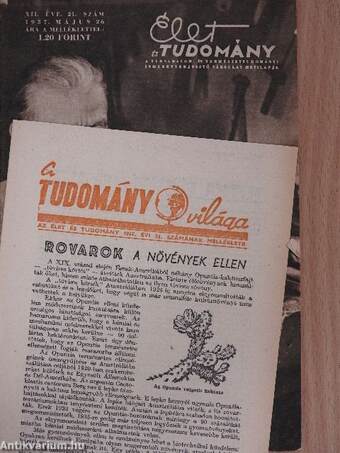 Élet és Tudomány 1957., 1959. (vegyes számok) (25 db)