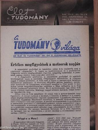 Élet és Tudomány 1957., 1959. (vegyes számok) (25 db)