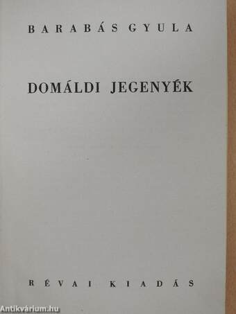 Domáldi jegenyék