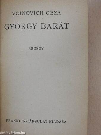 György barát