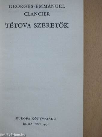 Tétova szeretők