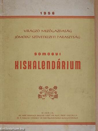 Somogyi Kiskalendárium 1956