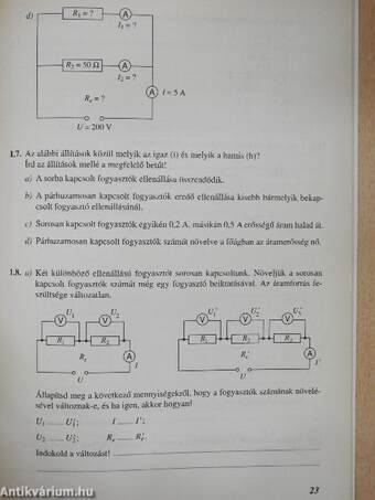 Fizika munkafüzet 8.
